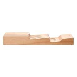 Fiskars Knivblok Til Skuffe, Træ -Fiskars butik 1062890 fiskars wooden drawer knife block fsc 4