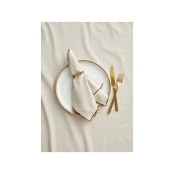 BITZ Organic 2-Pak Serviet, Cream, 50x50 Cm -Fiskars butik 12299 env 202 5 high