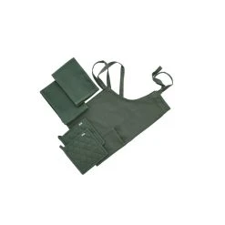 Bastian Tekstilsæt 5-Dele, Olivengrøn, One Size