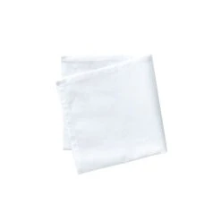 Bastian Mundserviet, Hvid, 45x45 Cm