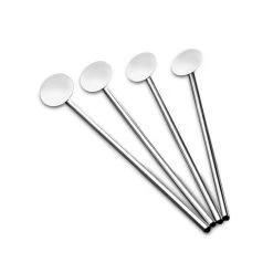 Funktion 4-Pak Stålsugeskeer