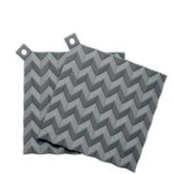 RIG-TIG By Stelton 2-Pak Hold-On Grydelapper, Grå