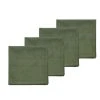 Södahl Star Damask 4-pak Serviet, Skovgrøn, 45x45 Cm