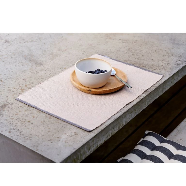 Södahl Melange 2-pak Dækkeservietter, Beige, 33x48 Cm 2 Södahl Melange 2-pak Dækkeservietter, Beige, 33x48 Cm - Billede 2