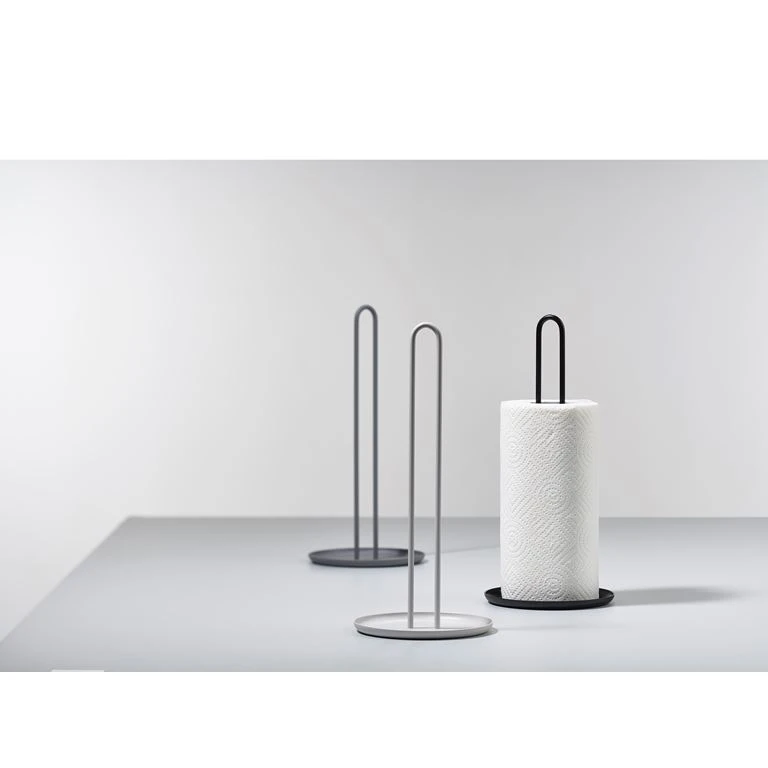 Zone Singles Køkkenrulleholder, Sort 3 Zone Singles Køkkenrulleholder, Sort - Billede 3