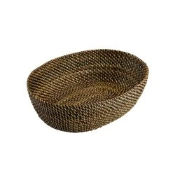 Bastian Oval Brødkurv, Brun, Stor