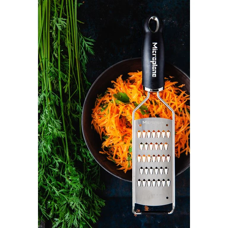 Microplane Julienne Fin Gourmet Rivejern, Sort 2 Microplane Julienne Fin Gourmet Rivejern, Sort - Billede 2
