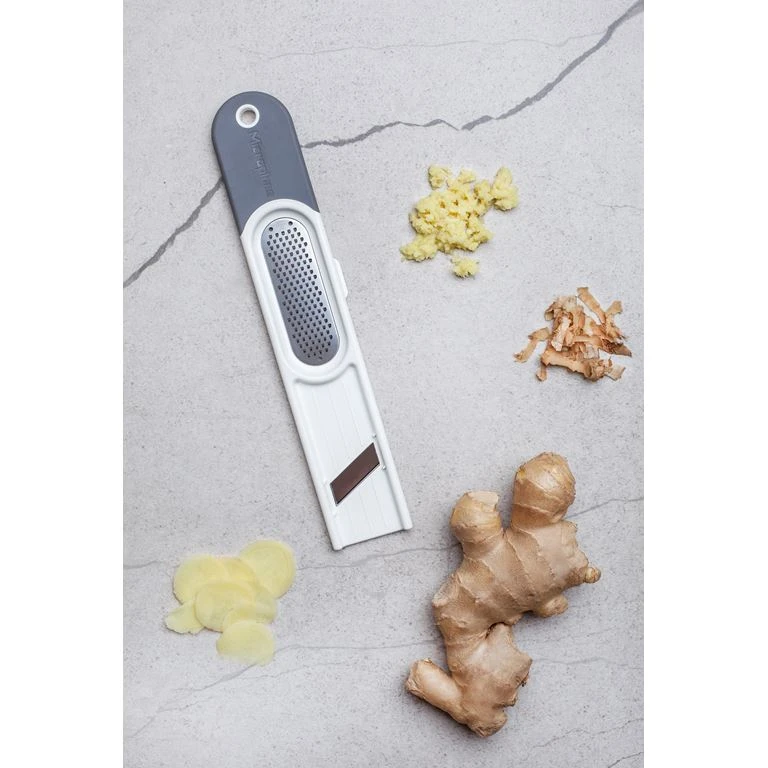 Microplane Ingefær River 3-I-1, Hvid 2 Microplane Ingefær River 3-I-1, Hvid - Billede 2