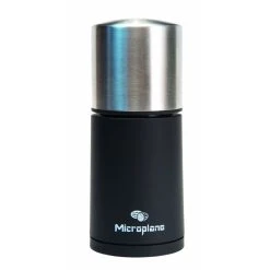 Microplane Muskatmølle, Sort/Stål