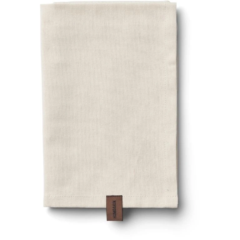 Humdakin Broderet 2-Pak Viskestykke, Beige/ Rød, 45x70 Cm 2 Humdakin Broderet 2-Pak Viskestykke, Beige/ Rød, 45x70 Cm - Billede 2