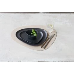 LIND DNA Curve Dækkeserviet, Sand, 37x44 Cm -Fiskars butik 5711590223407 4