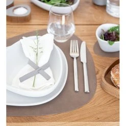 LIND DNA Curve Nupo Table Mat, Brun, Large -Fiskars butik 5711590233406 4
