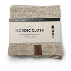 Humdakin 2-Pak Nordic Karklude, Light Stone