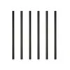 Lyngby Glas 6-Pak Sugerør, Sort