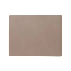 LIND DNA Serene Square Dækkeserviet, Lys Grå, Large