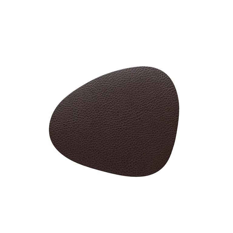 LIND DNA Serene Curve Glasbrik, Hassel, 11x13 Cm 1 LIND DNA Serene Curve Glasbrik, Hassel, 11x13 Cm