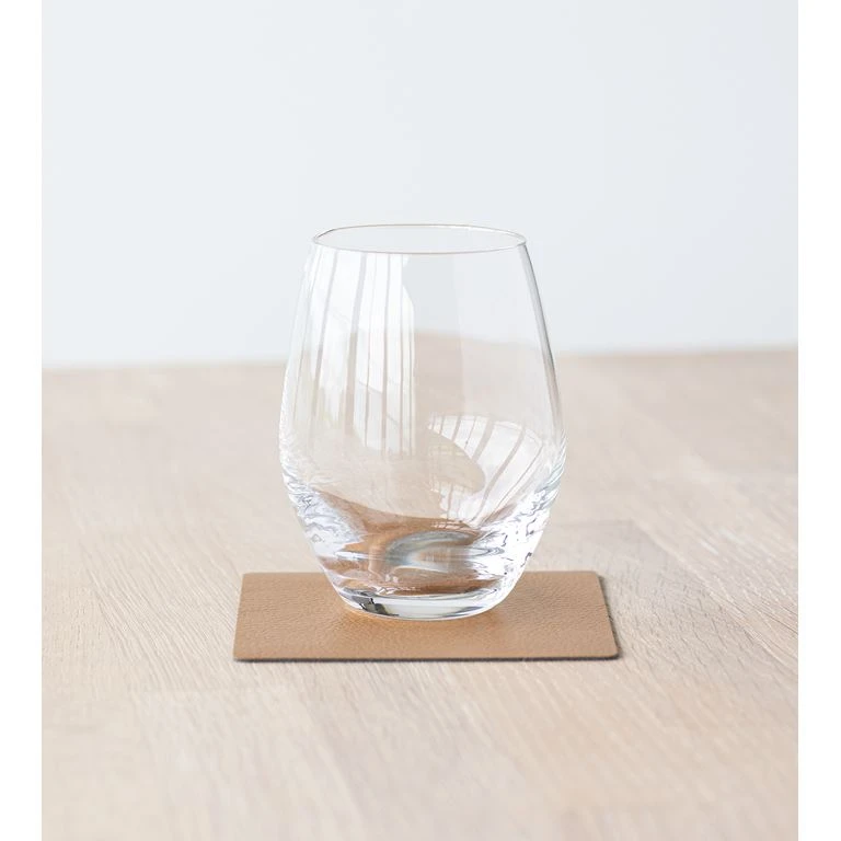 LIND DNA Serene Square Glasbrik, Natur, 10x10 Cm 2 LIND DNA Serene Square Glasbrik, Natur, 10x10 Cm - Billede 2