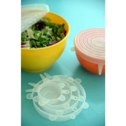 Dotz 6-Pak Genanvendelige Låg -Fiskars butik dotz genanvendelig laag 6 stoerrelser 2