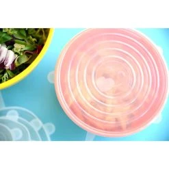 Dotz 6-Pak Genanvendelige Låg -Fiskars butik dotz silikonelaag