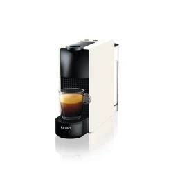 Nespresso Essenza Mini C30 Kaffemaskine -Fiskars butik essenzamini bykrups 2016 threequarterview withmainbeverage 1406201711585973 purewhite 8