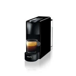 Nespresso Essenza Mini C30 Kaffemaskine Fra Krups -Fiskars butik essenzamini bykrups 2016 threequarterview withmainbeverage 1406201711590491 pianoblack 9