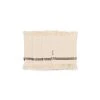 Ferm LIVING Savor 4-pak Glasbrik, Off White/ Chocolate, 10x14 Cm