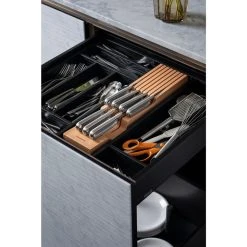 Fiskars All Steel Santokukniv 7 Fiskars All Steel Santokukniv -Fiskars butik fiskars environment wooden drawer knife block full 1062890 2
