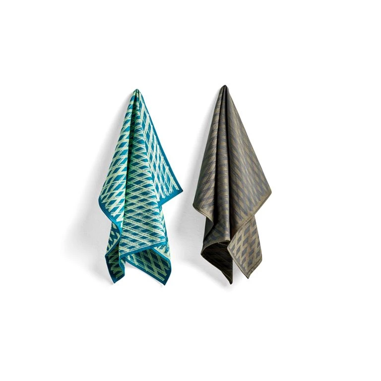 Hay 2-Pak S&B Viskestykker, No. 3 Marker Diamond, 75x52 Cm 1 Hay 2-Pak S&B Viskestykker, No. 3 Marker Diamond, 75x52 Cm