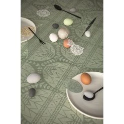 Juna Easter Damaskdug, Lys Grøn, 150x220 Cm -Fiskars butik juna easter damaskdug 150x220 cm lys groen 2