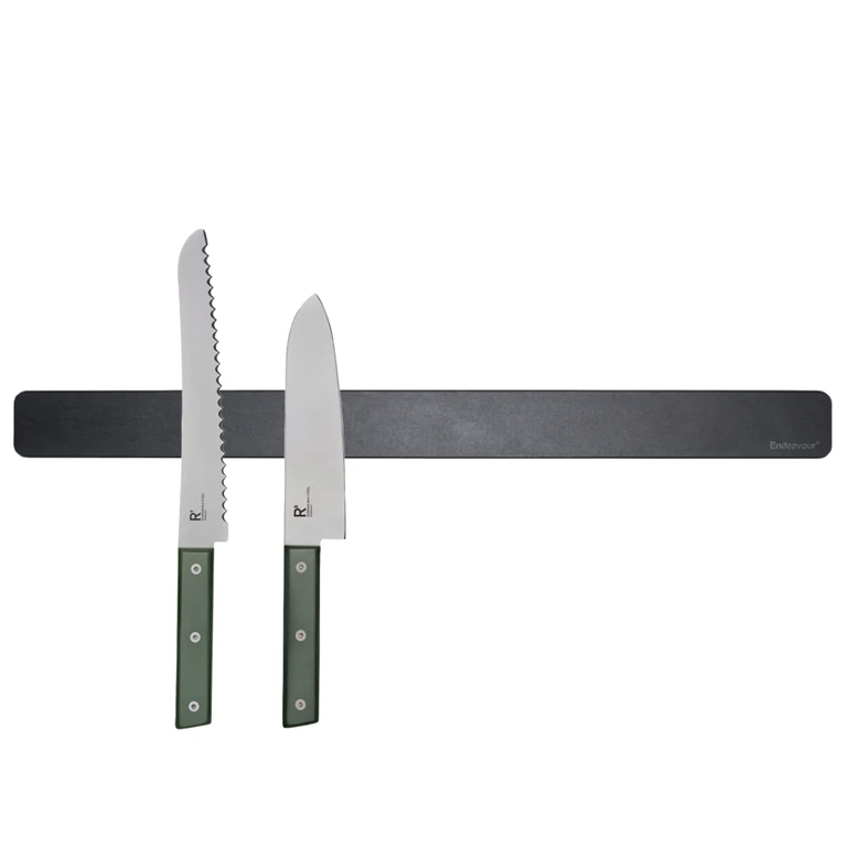 Endeavour Knivmagnet I Træfiber, Sort, 60 Cm 3 Endeavour Knivmagnet I Træfiber, Sort, 60 Cm - Billede 3