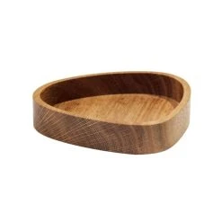 LIND DNA Curve Wood Box, Oak Nature