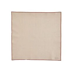 BITZ Organic 2-Pak Serviet, Cream, 50x50 Cm