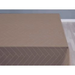 Södahl Tiles Damaskdug, Taupe, Ø160 Cm