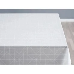 Södahl Refined Organic Damaskdug, Hvid, 140x180 Cm