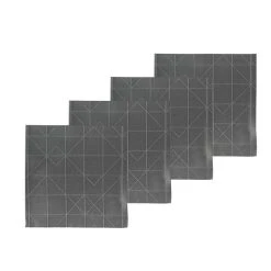 Södahl Refined Organic 4-Pak Stofserviet, Grå, 45x45 Cm