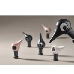 Zone Rocks Bird Vinprop, Sort -Fiskars butik zone rocks bird vinprop black 3